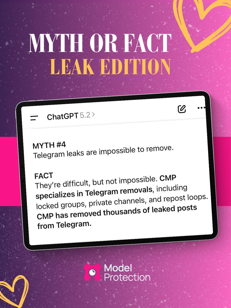 Cam Model Protection tweet media