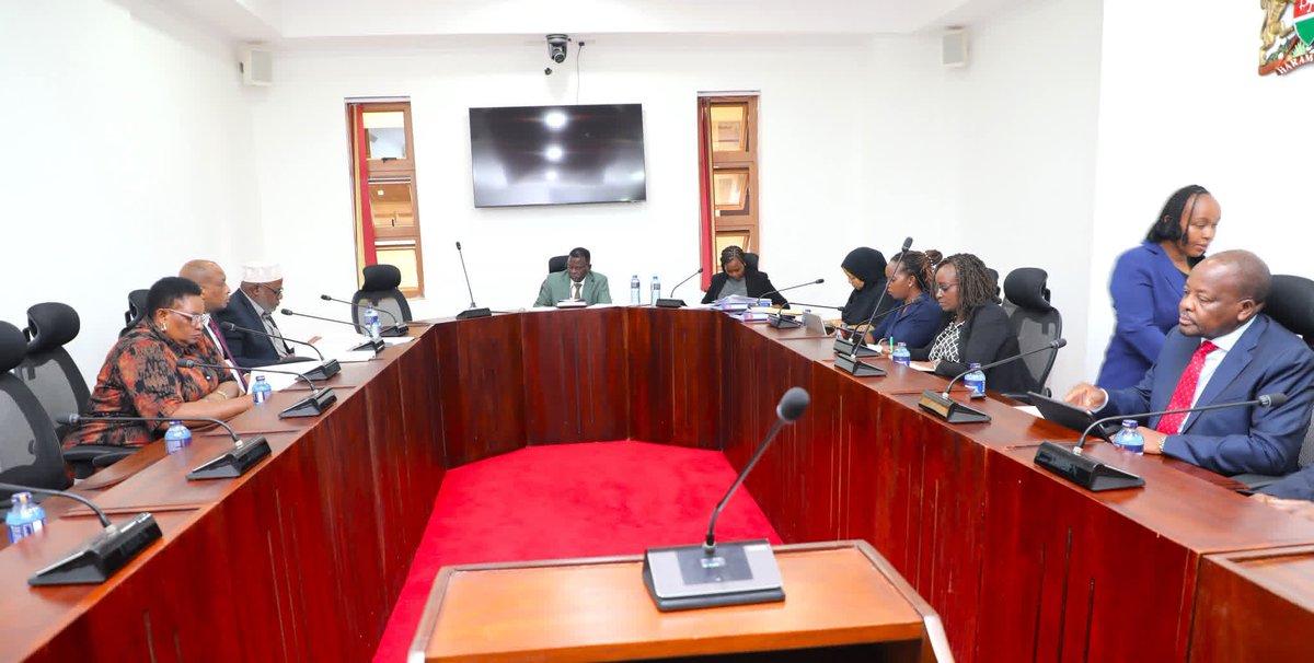 HonFaki's tweet photo. During the session, the Cabinet Secretary informed the Committee that the Ministry has resolved to formally withdraw the Regulations and republish them afresh. This decision follows concerns raised by the Committee and various stakeholders, https://t.co/2K3qVngqHg