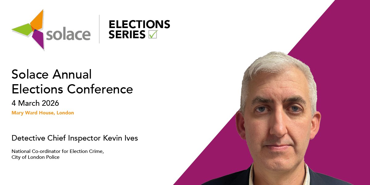 Solace_UK's tweet photo. 🛡️ Police insight on protecting election integrity this May.

DCI Kevin Ives (National Co-ordinator for Election Crime) on Comms, Transparency &amp; Public Trust. 

🗓 4 Mar • Mary Ward House, London

👉 Register: https://t.co/9CsYY8mfgl https://t.co/nVe33vqCmz