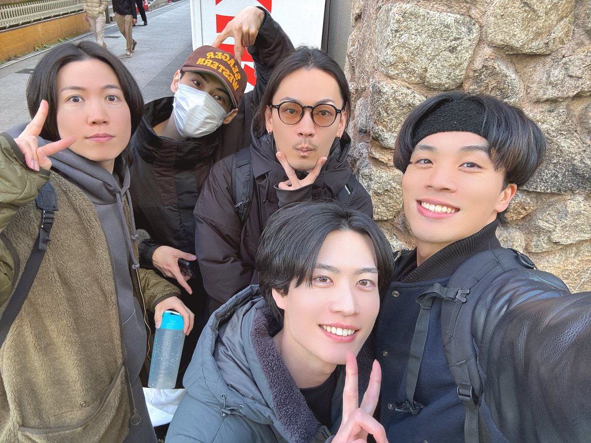 久々に会ったけど みんな元気そうで何よりでした。 お兄ちゃんたち