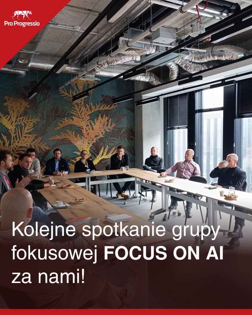 FOCUS ON AI za nami!
Rozmawialiśmy o przejściu od eksperymentów do operacyjnego wdrażania AI: skalowaniu, ROI i zarządzaniu danymi. 
Wkrótce kolejne spotkanie – o cyberbezpieczeństwie 👉 proprogressio.com/pl/dzialalnosc…

#ProProgressio #FOCUSONAI #AI #Technologie #DigitalTransformation