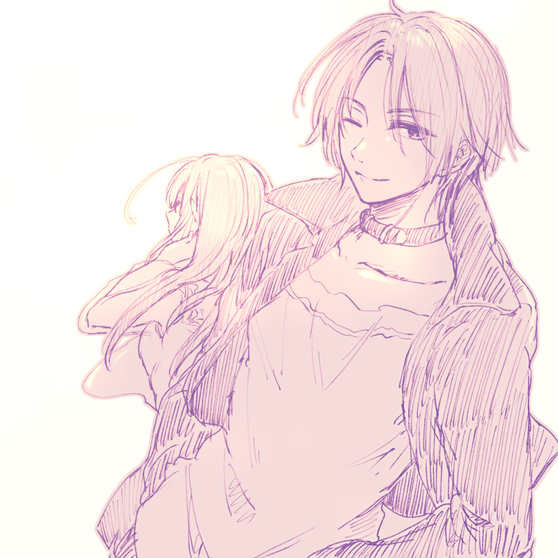 うちの看板２作創作男女です☺️
#創作男女
#自分で生み出した一次創作オリジナルキャラを流そう