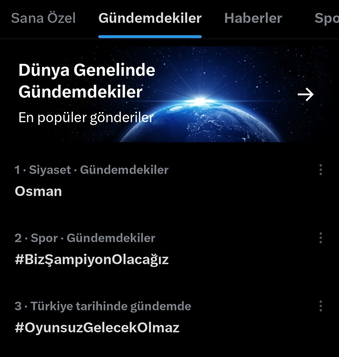 adawong_99's tweet image. Yok, ben kişiye özel kısmına hiç bakmıyorum. Mesela burada gündeme girdiğimiz etiketlerin ekran görüntüleri var. Dün #AnonimlikHaktır etiketi de gündeme girmişti ama onu çekmeyi unutmuşum.

#OyunsuzGelişimOlmaz