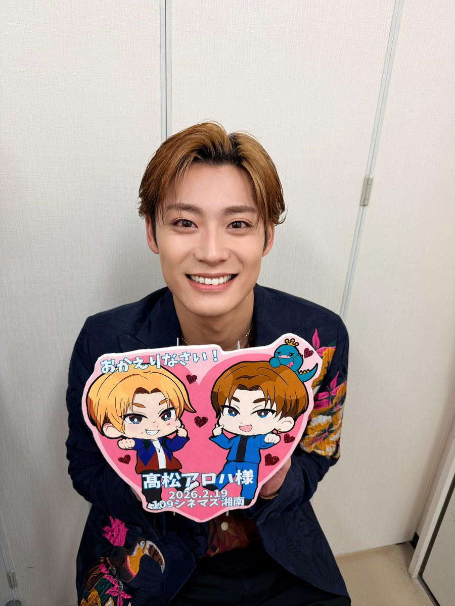 髙松アロハ さん！本日は、とても素敵な舞台挨拶をありがとうご