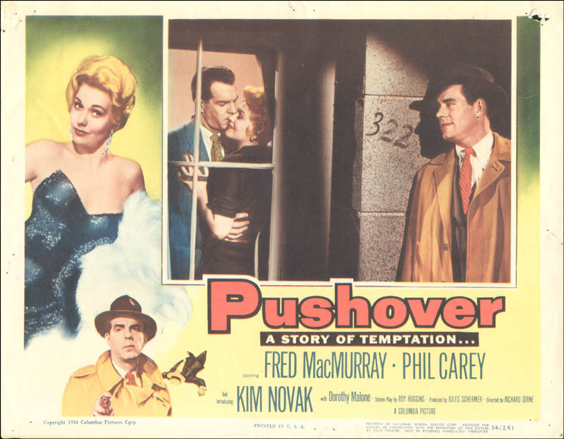 filmdialogueone's tweet photo. @FDCinematheque Just watched Richard Quine’s #Pushover (1954) with #FredMcMurray and #KimNovak — and I’m absolutely stunned by the film’s quality from start to finish. #FilmNoir 1/6 https://t.co/4fJd9UVWch