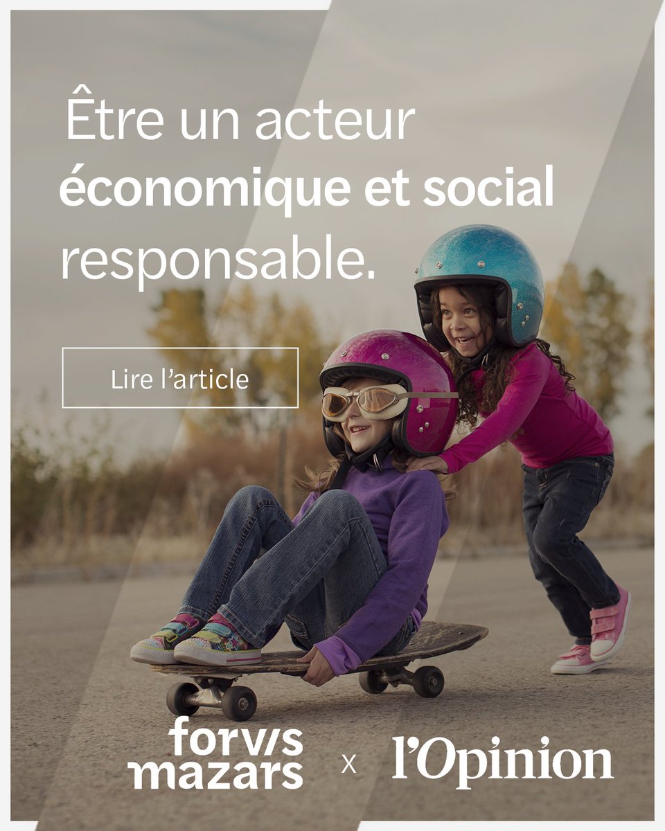 vincentschrepel's tweet photo. [Forvis Mazars x @lopinion_fr] Chez Forvis Mazars, notre manière d’agir compte autant que ce que nous faisons ➡️ https://t.co/nnyofn4SoY
#UneHistoireDeValeurs #RSE #RH #Transmission #Engagement @ForvisMazarsFR https://t.co/JZrCR7Sr9w