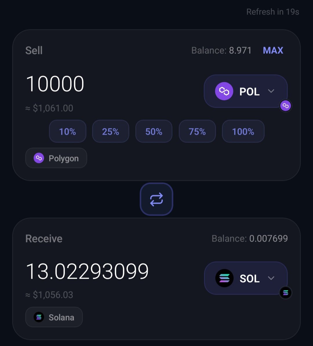 ProjectNOVA2026's tweet photo. Same swap. Same time.
Nova Wallet delivered $5.50 more than MetaMask.
Lower fees add up.

#NovaWallet #Web3 #Crypto #DeFi #Swap #LowerFees https://t.co/j44jo3TCTG