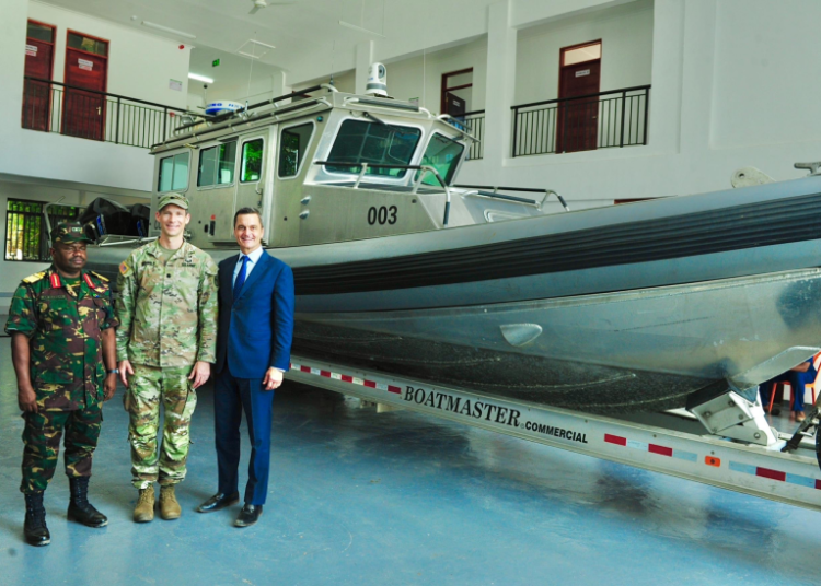 ADFmagazine's tweet photo. US gifts new naval maintenance facility to #Tanzanian Peoples Defence Forces #TPDF Navy - https://t.co/6NPmsvj7Rw via @militaryafrica https://t.co/yDWqjXhqJM