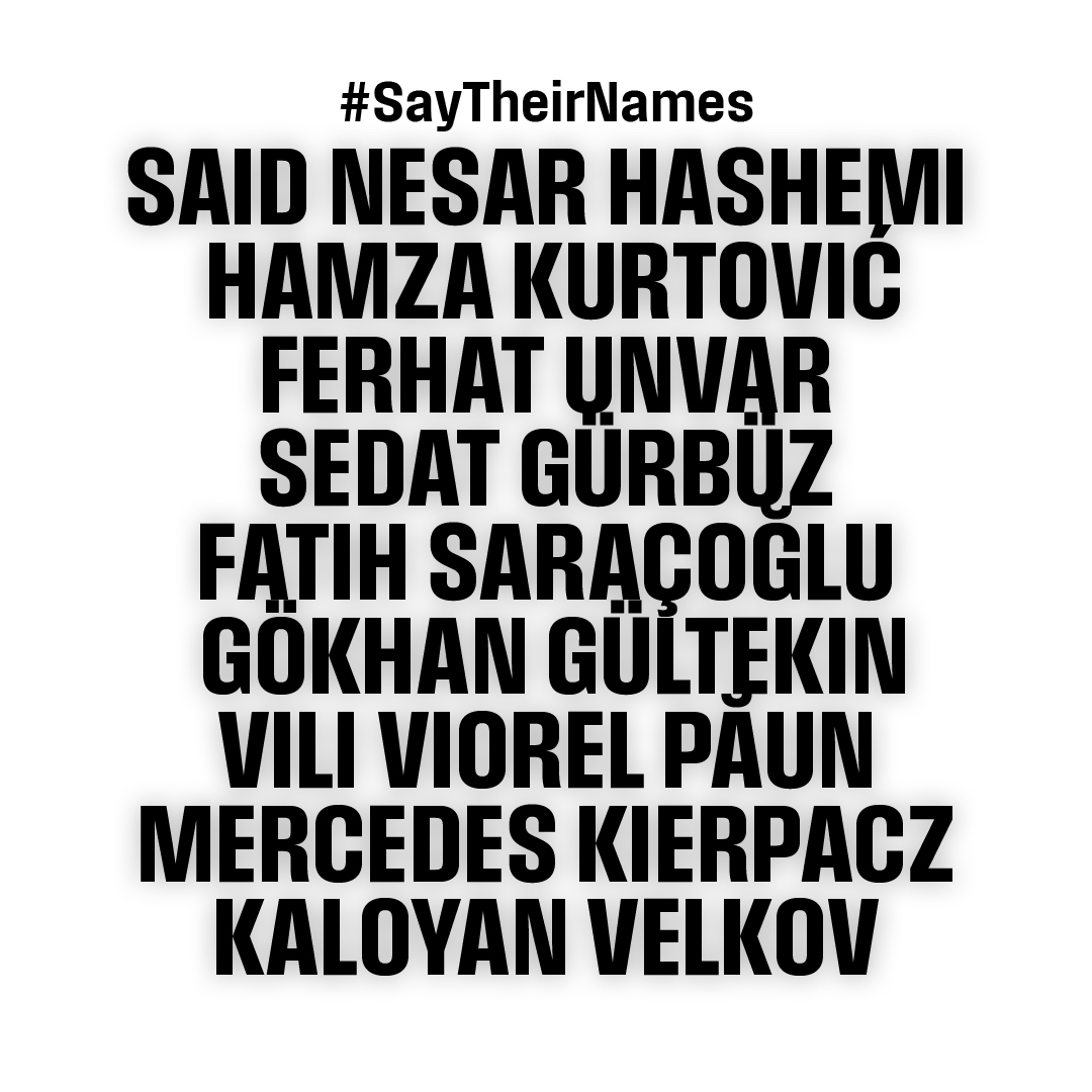 fdp's tweet image. Vor 6 Jahren ermordete ein Rechtsextremist in Hanau 9 Menschen aus rassistischen Motiven. Den Angehörigen und allen, die die Folgen dieser Tat noch immer ertragen müssen, gilt unser tiefes Mitgefühl. Hass und Rassismus haben keinen Platz in unserer Gesellschaft. #SayTheirNames