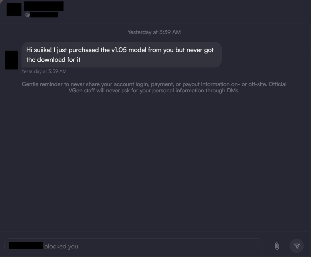 Suiika Customizable Model OUT NOW! tweet media