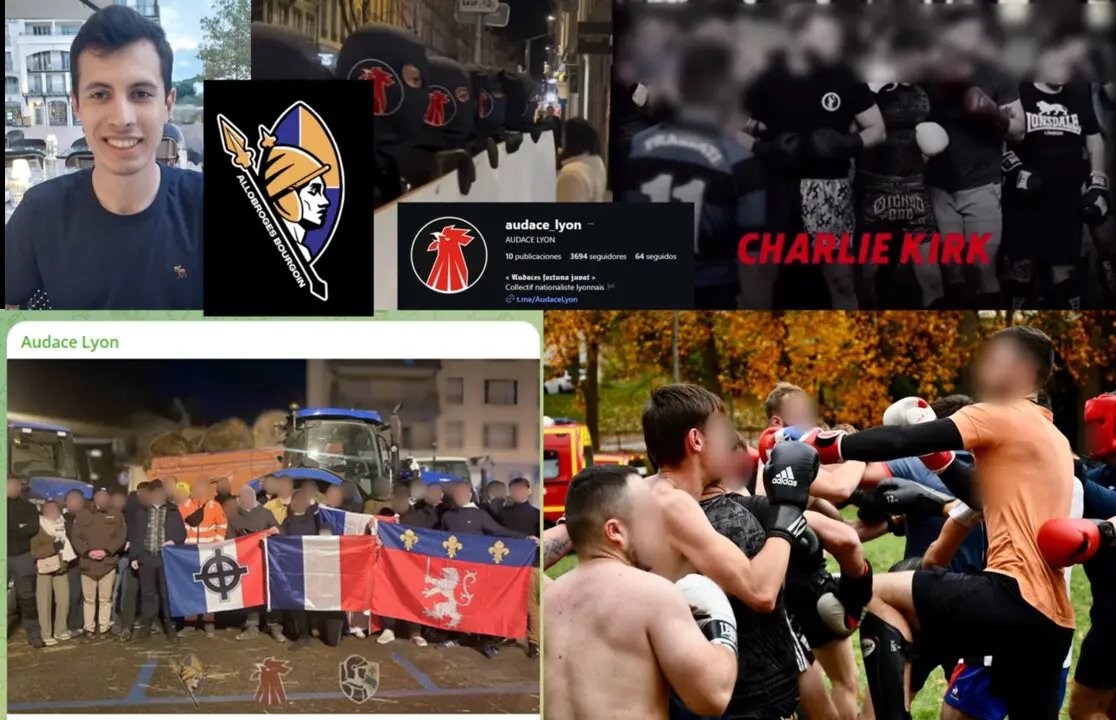 📢 La muerte del nazi Quentin Deranque durante los violentos ataques para boicotear la conferencia de la eurodiputada Rima Hassan, de La France Insoumise, el pasado 12 de febrero en Lyon, está siendo utilizada para perpetrar la enésima campaña de blanqueo de los nuevos