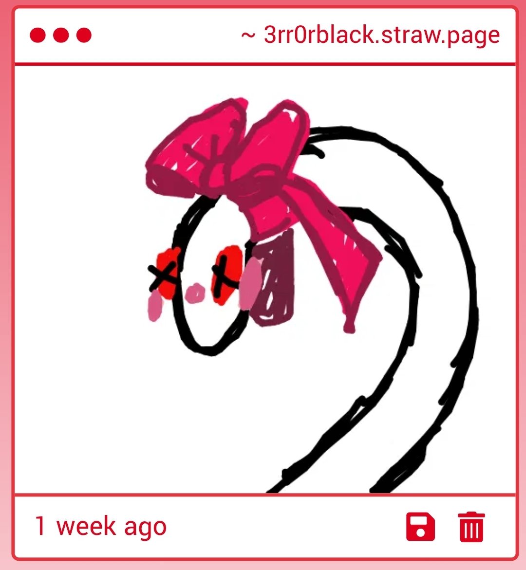 OH MY GOD I NEED TO CHECK MY STRAWPAGE MORE OFTEN????? HELLO CUTIE YOU'RE OH SO BONITA OHHHHH DID 1X WANT TO FEEL PRETTY AND ADORN HER SBAKES WITH BOWS? AAUUU