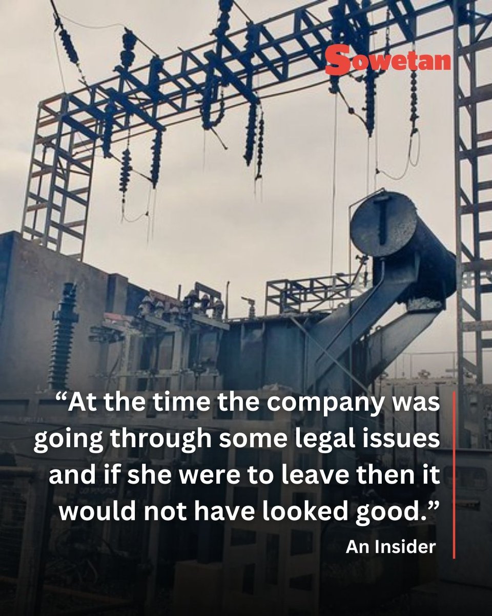 City Power CEO Tshifularo Mashava resigned on Wednesday. She has been with the entity for 10 years, serving in different executive roles. She spent four of those years as the CEO.
Click link to read more: tinyurl.com/3m8afmu8