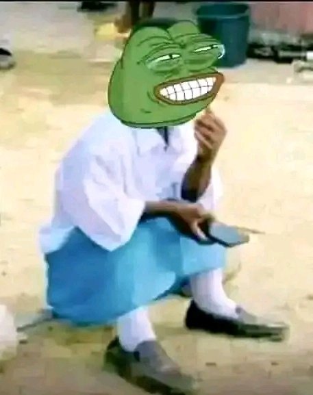 Your best food is garri ke!

Poverty die die die die