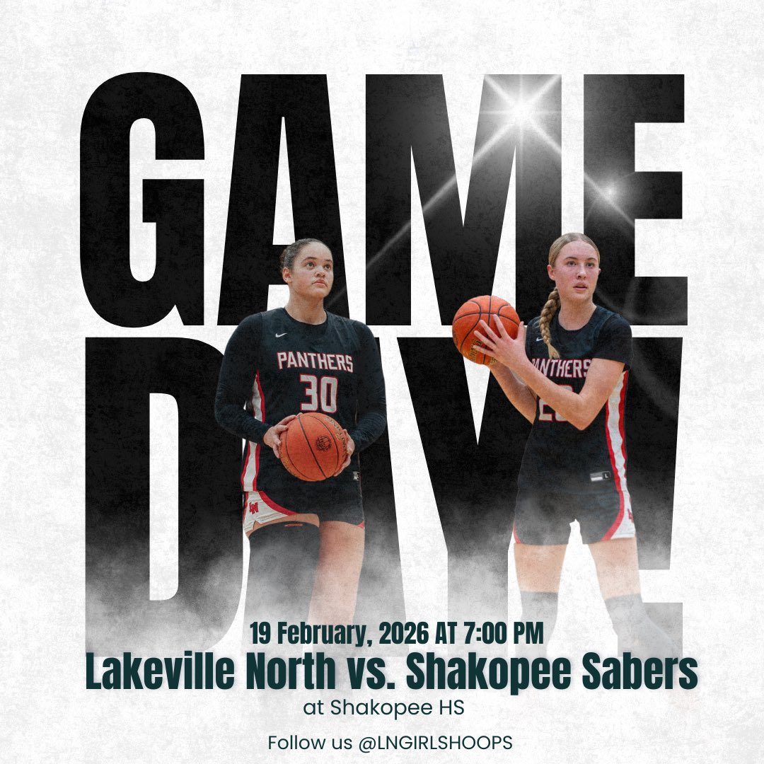 LNGirlsHoops's tweet photo. GAMEDAY is presented by Johnson Brown Realty!!

🆚 Shakopee  
⏰ 7:00 PM
📍 Shakopee High School
⏳ JV @ 5:30 PM, B-Squad @ 4:15
🎟️ https://t.co/ZaOlTnauhZ

#GiveEverything❤️🐾 https://t.co/MYlEcNzfAi