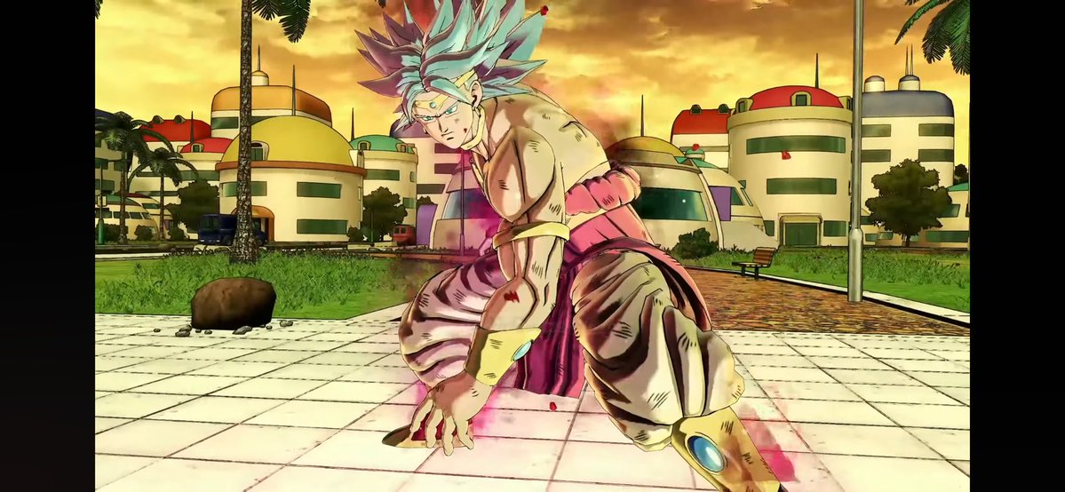 ゼノバース2の最後らへんのDLCに技術的進化がわかるブロリーの