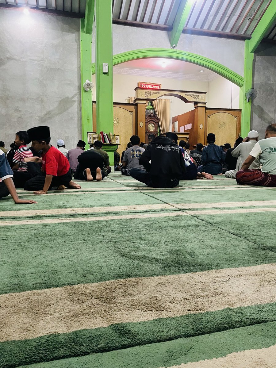 Alhamdulilah masih bisa teraweh 🤲🏻🤲🏻