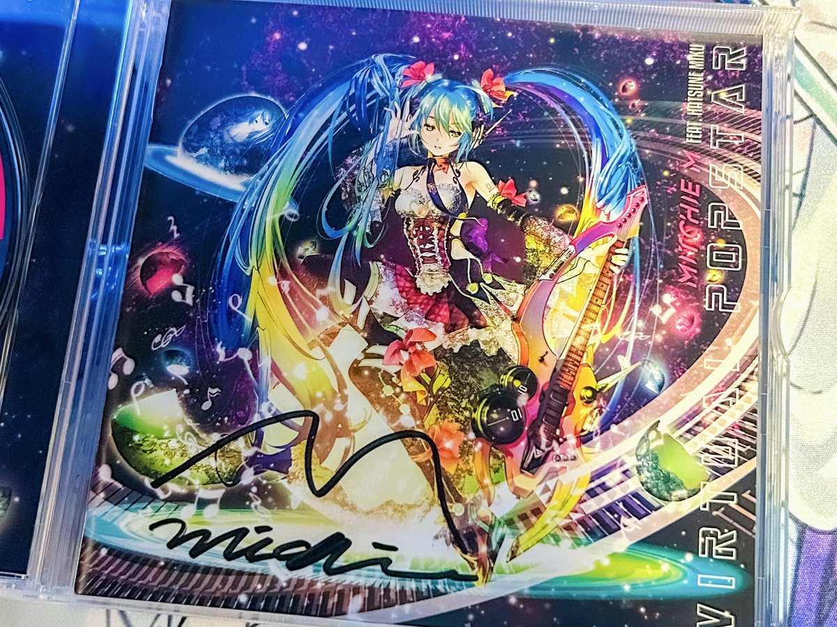 RT @m1shlro4139: @sounds_wood39 バーチャル・ポップスターのMitchie