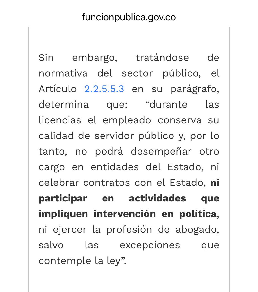 Atentos.
¿A qué horas se volvió legal, permitido, que los SERVIDORES PÚBLICOS DE <a href="/ECOPETROL_SA/">Ecopetrol</a> participen activamente en campaña electoral?
Sí, los miembros de la <a href="/usofrenteobrero/">USO Colombia</a> como empleados del Grupo Ecopetrol, empresa industrial y comercial del Estado, son servidores