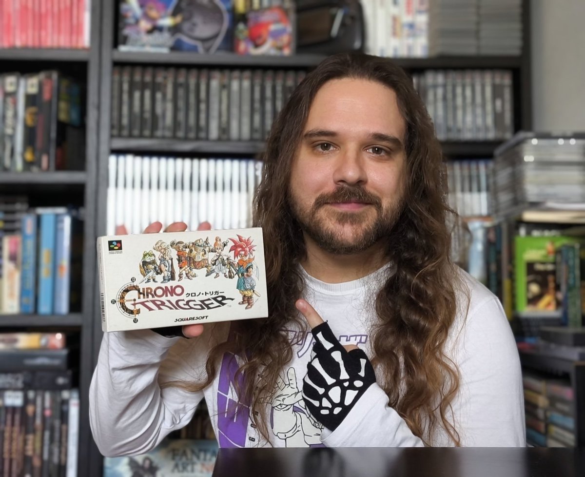 Fortes indícios apontam para um Remake de Chrono Trigger.
Fiquem atentos ao episódio de hoje às 19:00 bom YouTube 👊

#chronotrigger #squareenix #jrpg #snes #retroraider