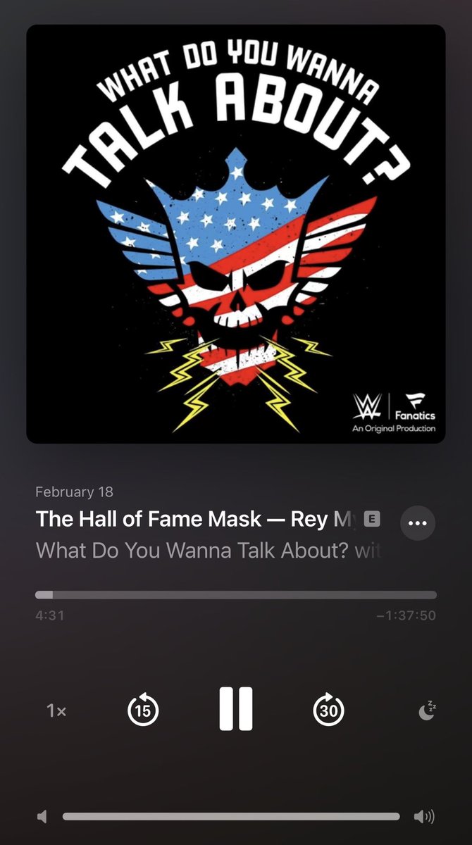 Hello There QB1 <a href="/CodyRhodes/">Cody Rhodes</a> So I’m currently listening to your new podcast on your #WhatDoYouWannaTalkAbout podcast with your special guest, the hall of famer himself <a href="/reymysterio/">♛Rey Mysterio❔</a> this is by far the best podcast ever. everyone go check out the podcast on <a href="/ApplePodcasts/">Apple Podcasts</a> 🐐❤️🔥