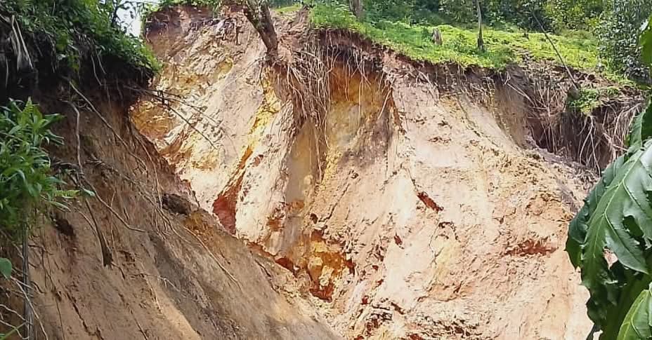 MagazineJimbere's tweet image. 🛣️ La circulation sur la #RN10, axe #Mabayi–#Kayanza, pourrait être interrompue en raison des glissements de terrain qui atteignent progressivement la base de l’infrastructure routière. Faute d’une intervention rapide, les pluies persistantes continuent de fragiliser la route

🏚️