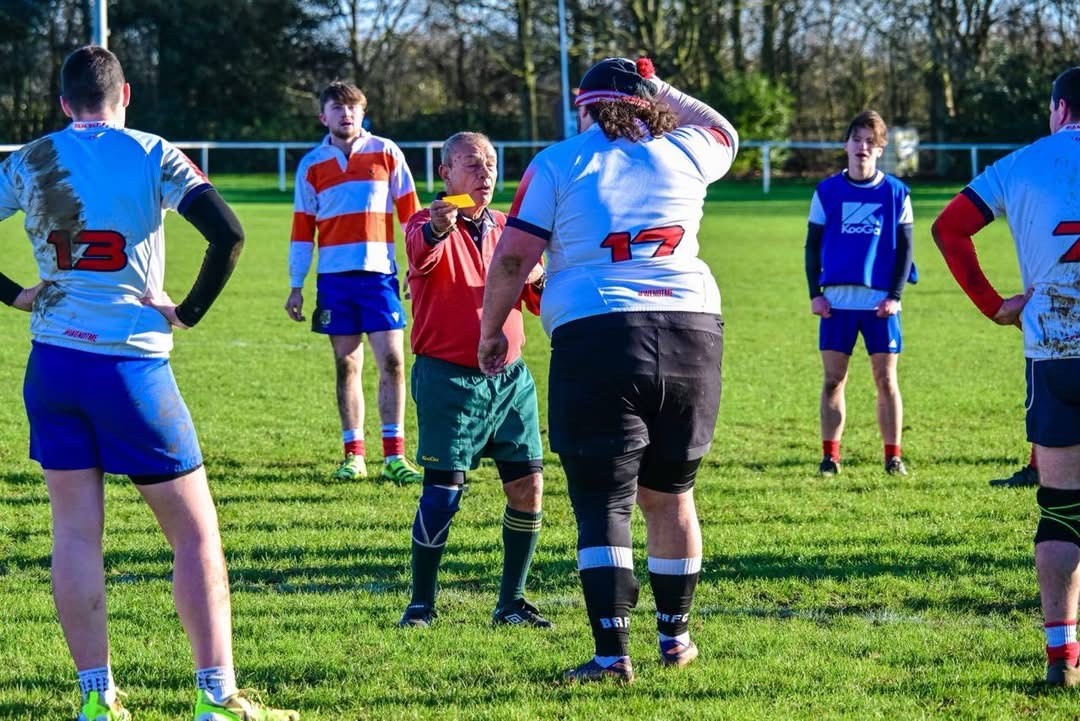 RFU's tweet photo. Retiring from refereeing at 90 🏉

What a shift Ferdinando!

🔗https://t.co/gBmFcmHU14 https://t.co/kxRo9ZvpsS