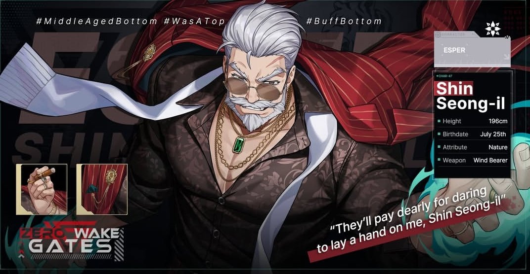 Rat2Bara's tweet image. In a BL RPG
releasing a "Bottom daddy character." 🫣
