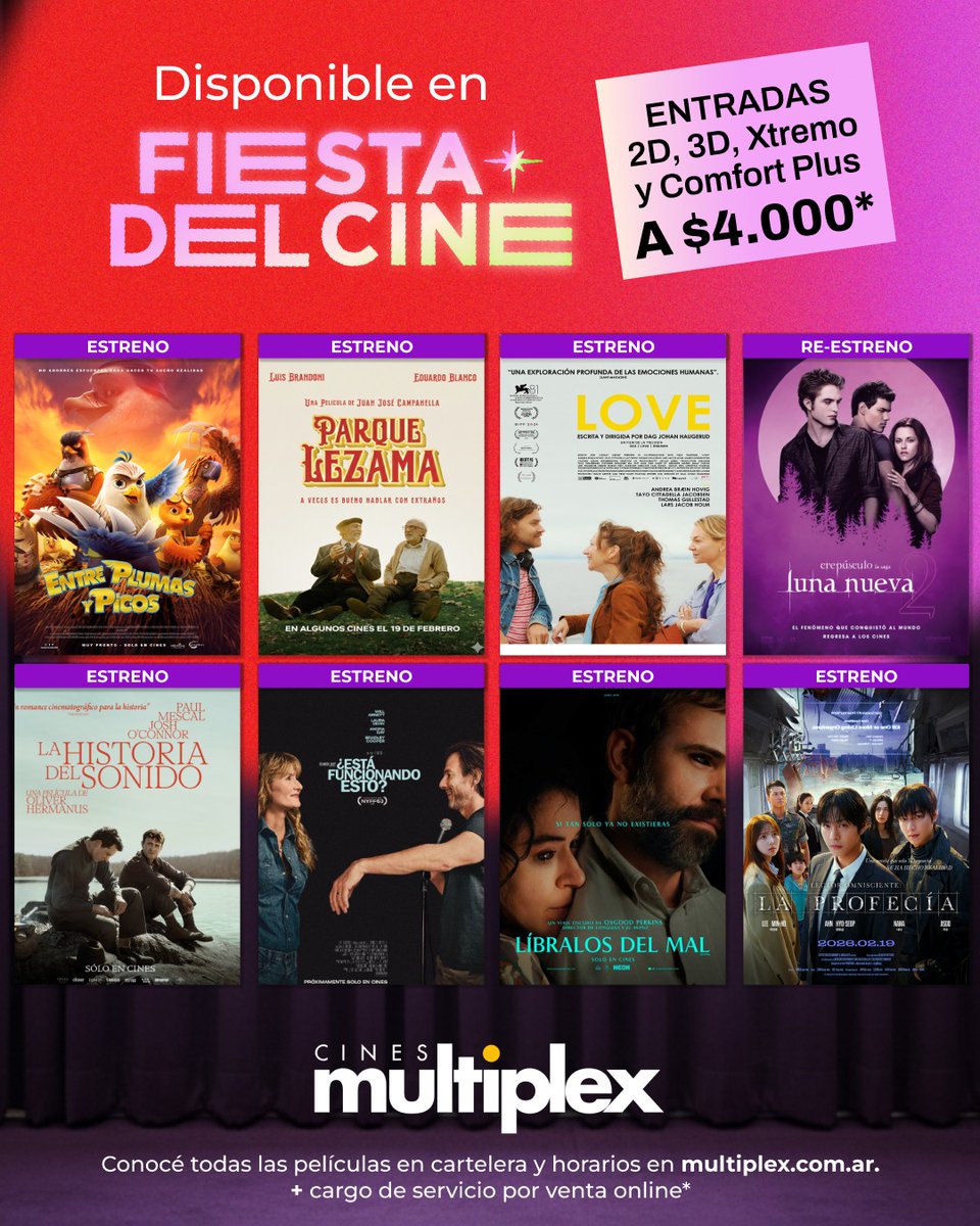 Multiplex Cines tweet media