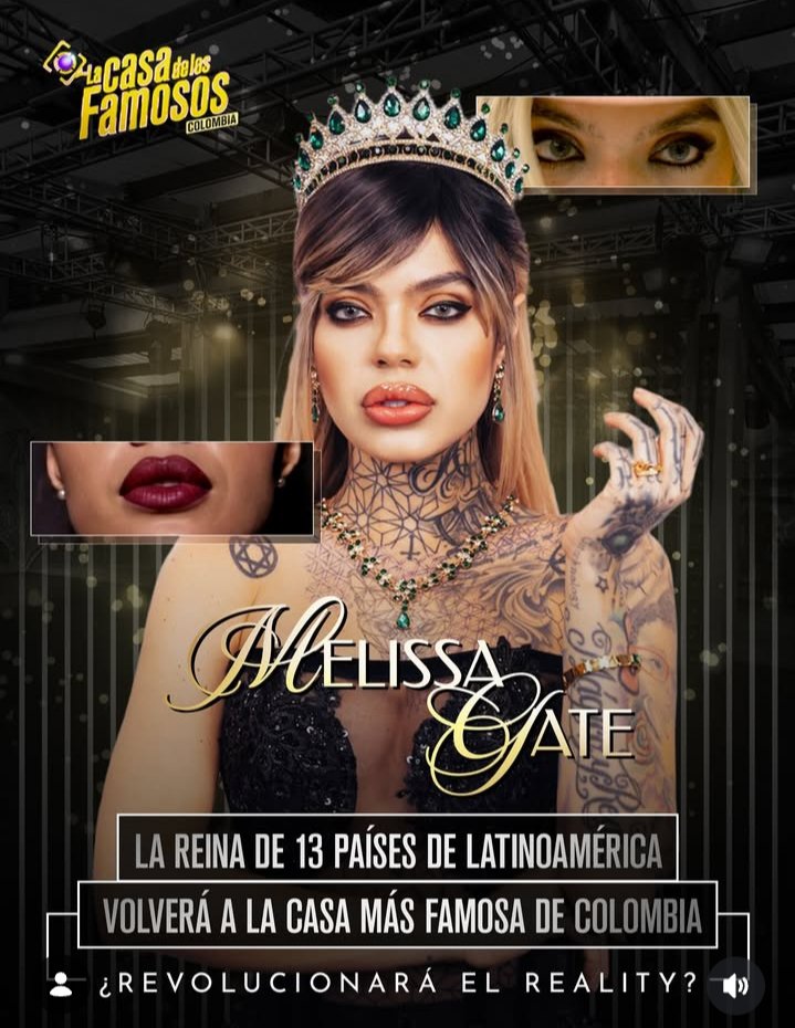 Melissa Gate volverá a #LaCasaDeLosFamososCol3 ¿Se acabará el Excelente ambiente laboral?