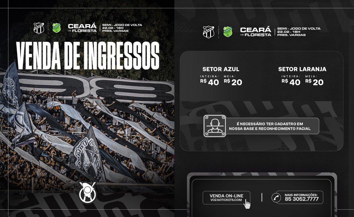 R$40,00 em um jogo onde já está definida a classificação, ABSURDO. 

Querem AFASTAR o TORCEDOR e OBRIGAR a fazer o sócio-torcedor.