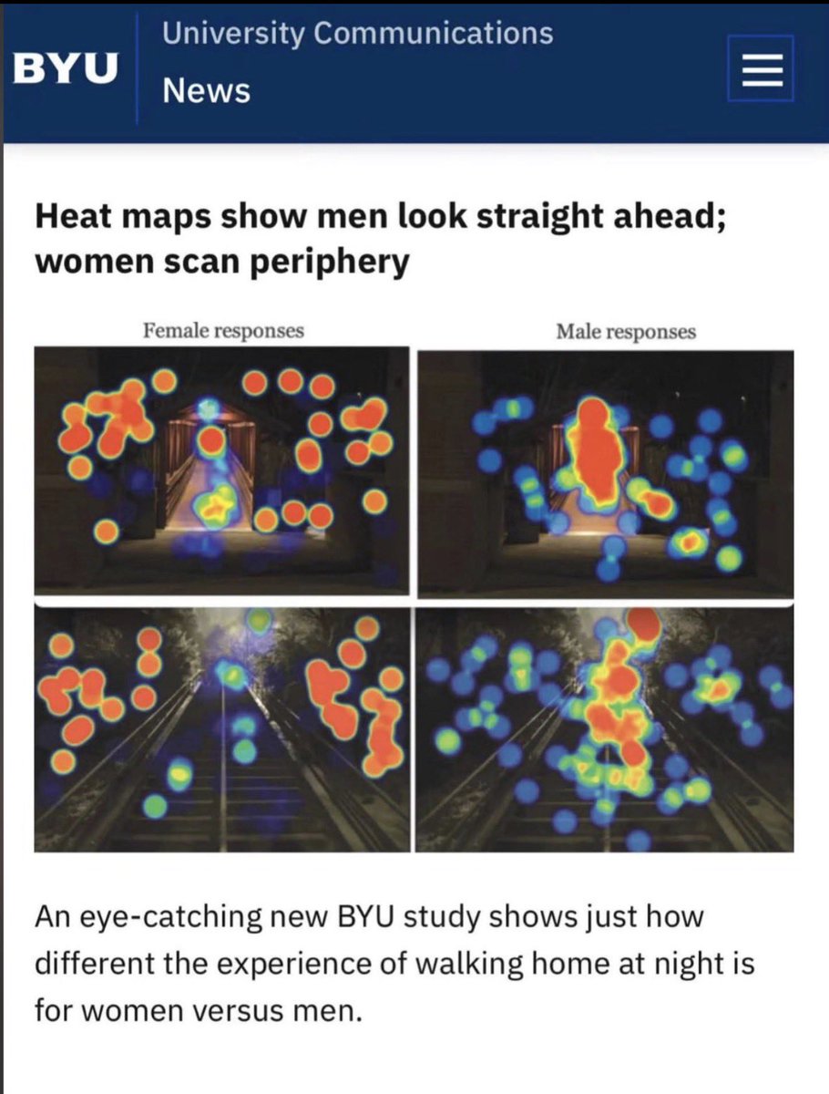Well, duh.

I’ve said it before and I’ll say it again — men and women live in different worlds.