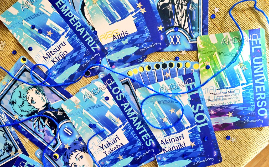 Straruberry's tweet photo. 🦋 S0RTEO 🦋

Llévate a casa mi baraja del Tarot de #Persona3Reload! ✨️🎧 

Para participar:
🌕 Sígueme + RT
🌕 Menciona a un colega fan de la saga 👬
🌕 [Extra] Sígueme en inst4 (@/straruberry)

Ganador el 22/2 a las 18h. 🗓
@PersonaSpain le dais un empujón? 🥰 Suerte! 🫂✨️ https://t.co/5tMeviLX8U