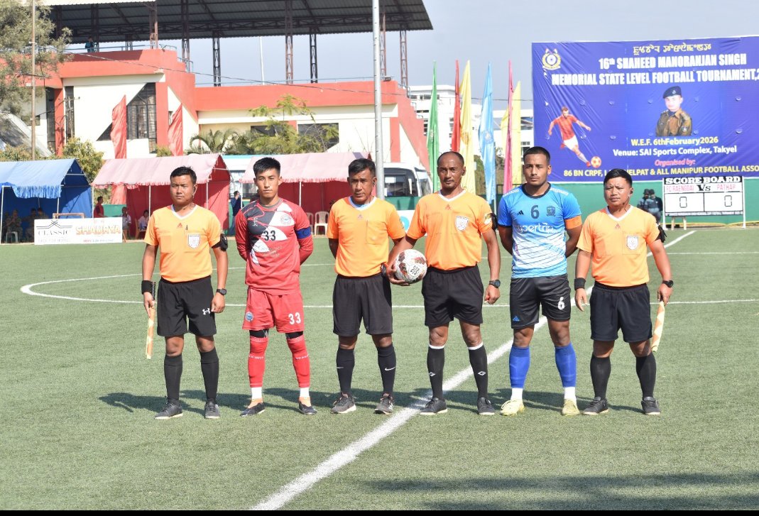 On 19/02/2026,the 2nd Semifinal match of the ongoing 16th Shaheed Manoranjan Singh Memorial State Level Open Football Tournament 2026 at SAI Sports Complex,Takyel, Imphal was played in between FC Raengdai- Noney &amp; PATHAP –Lilong. FC Raengdai won the match in the penalty shoot out