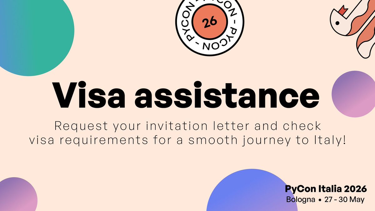 PyCon Italia tweet media
