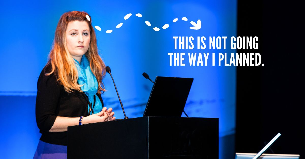 Despite how it feels, you're not the first speaker to hit a snag or two. Recall these truths when things don't go the way you planned: ow.ly/PPpA50WfrEQ
