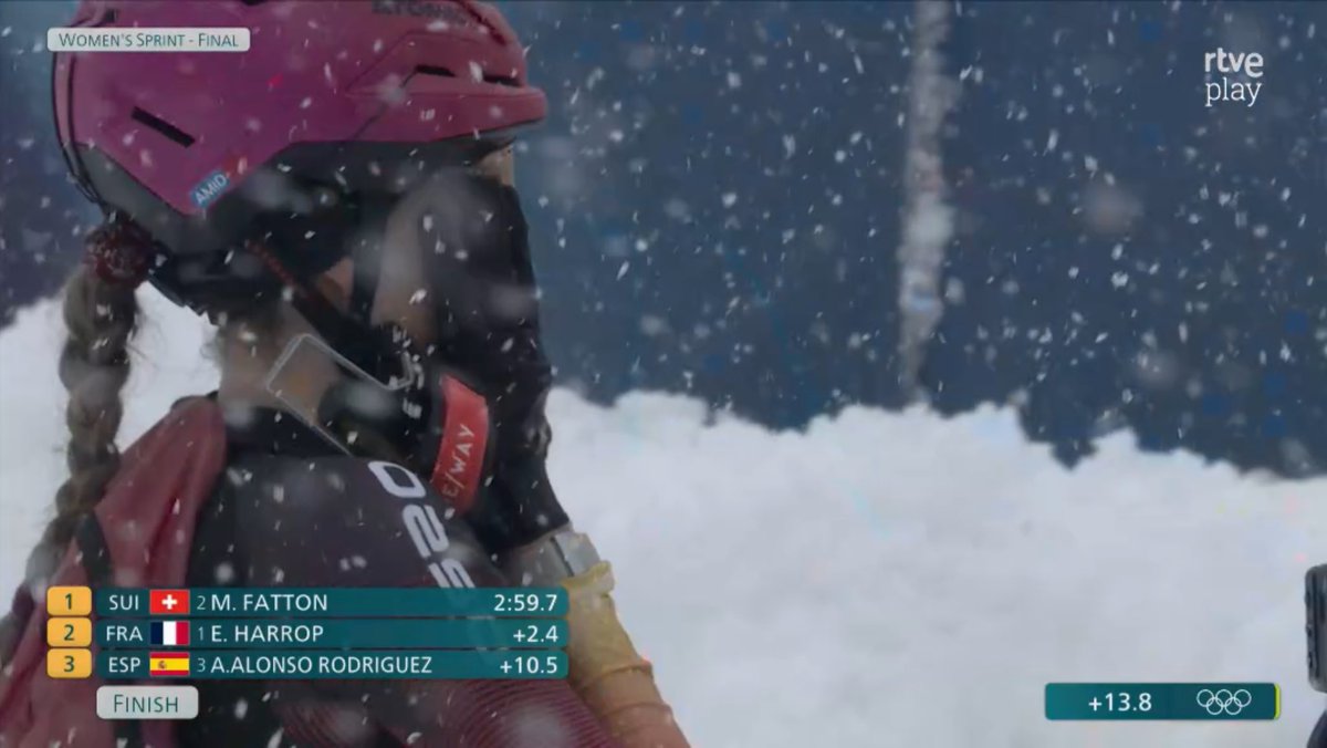 Rincon_Deporte's tweet photo. ¡Ana Alonso es bronce olímpicooo!

🇪🇸 Alonso es 3ª tras remontar en el último descenso en la final del Sprint de Esquí de Montaña

🔥 Parecía que se iba la medalla y un milagro le da el bronce tras el grave accidente de tráfico de hace 5 meses.

https://t.co/qbkIZNckx4