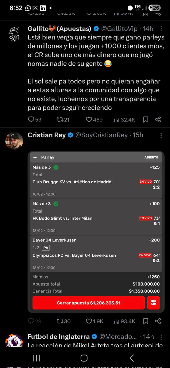 EdgarLugo0's tweet photo. @GallitoVip Me gusta cuando X me pone los chismes juntos. 😎 https://t.co/plDgrz69zE
