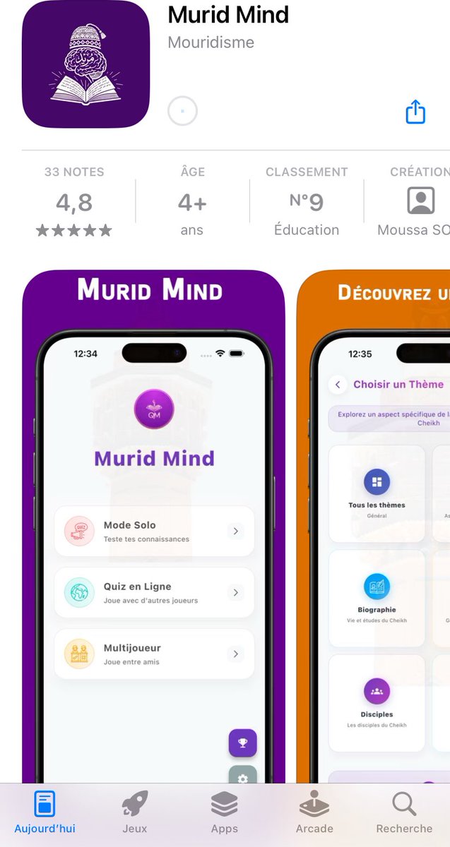 Falilou_Wos's tweet photo. ‼️Bismillah Murid thi Application bu Bess tax « Murid mind »
@doosadieng @PapeSeydou66476 @diabare_samba @Fatoukine2022 @weuz13 @sow_pooulo @trefle2coeur 

https://t.co/4d7ED98hIv

@djilyAbdoukhadr 🙏🏾 https://t.co/Z9oKv7UQV2