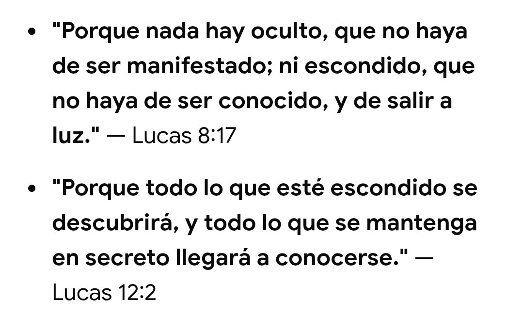 Que tiempos más increíbles vivimos donde todo lo oculto por fin sale a luz, todo lo que hemos denunciado durante vidas por fin se manifiesta para ser visto por tod@s incluso por el más dormid@, tantos sacrificios y sufrimiento que valieron la pena para llegar a hoy.