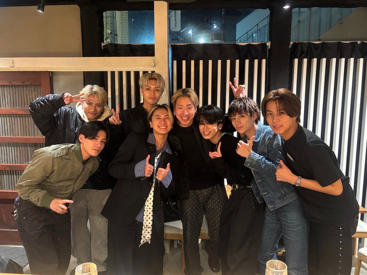 陣、 自分で企画しといて…笑 本当にごめん🥲 月一でやります🥂 LDH