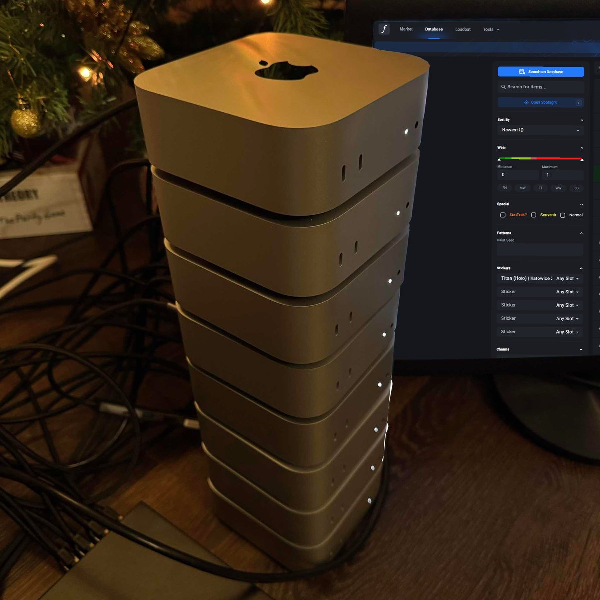 MaximLeverage's tweet photo. I’m running openclaw on 8 Mac minis to auto lowball illiquid item sellers on csfloat

if a seller declines my bargain or does not have bargaining set to -50%, my agents will initiate advanced mind control protocol on steam chat to guarantee successful results. https://t.co/AjhFvVh8Mi