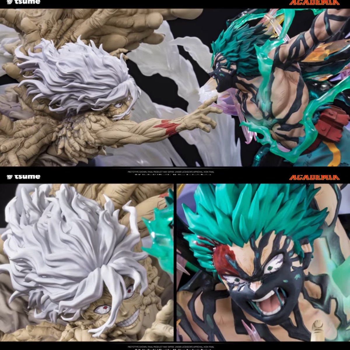 最終決戦：緑谷出久 VS 死柄木弔 HQS DIORAMAX FINAL BATTLE: IZUKU