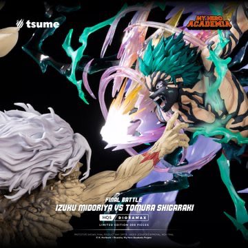 最終決戦：緑谷出久 VS 死柄木弔 HQS DIORAMAX FINAL BATTLE: IZUKU