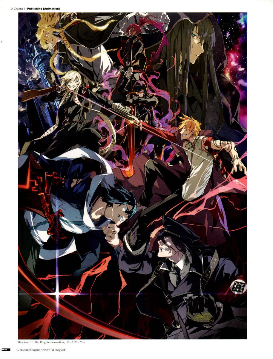 Since Dies Irae is so popular right now, why not talk about the game, right?

This thread will discuss the general aspects of Takashi Masada's most famous game/work.