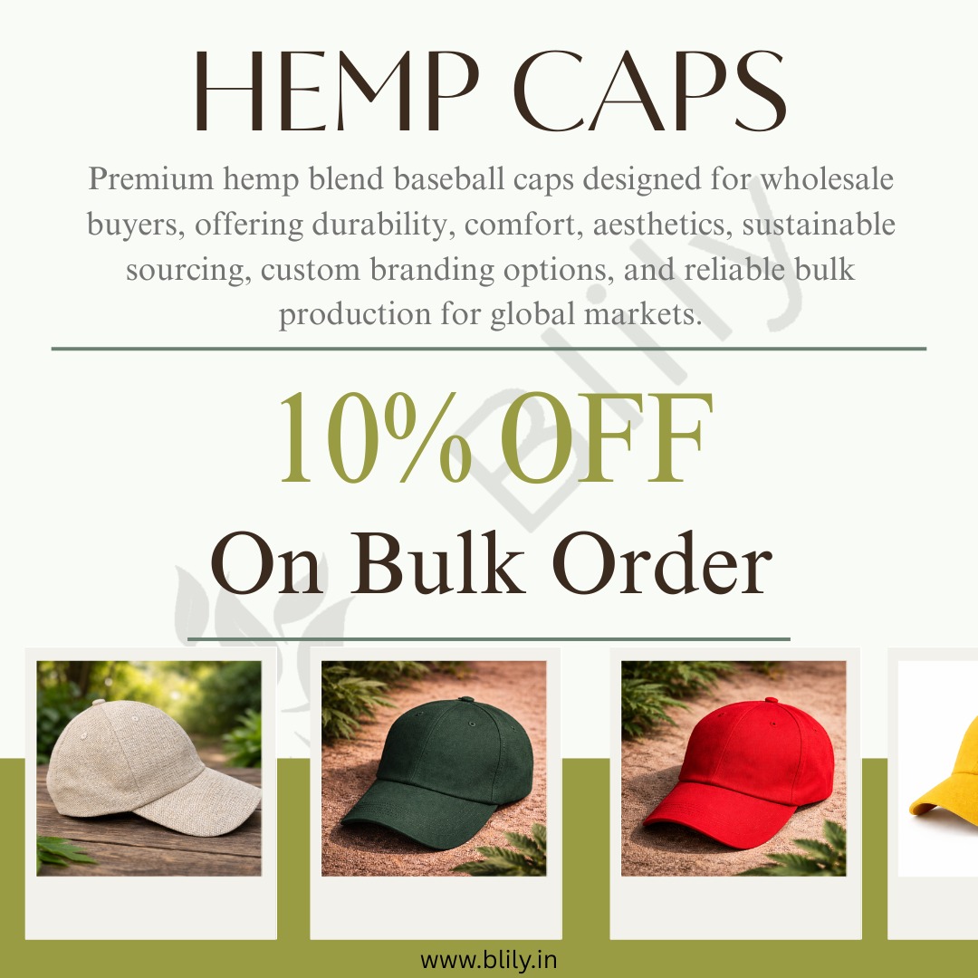 Blily2023's tweet photo. Premium Hemp Caps.
10% OFF on Bulk Orders 
Built for U.S. retailers &amp; sustainable brands.
Durable. Customizable. Scalable.
Wholesale + Private Label Ready.
https://t.co/UJXcBOrSIm
#HempCaps #SustainableUSA #WholesaleFashion #EcoFriendlyBrands #PrivateLabel #BulkOrders #USARetail https://t.co/8n4BhWPER1
