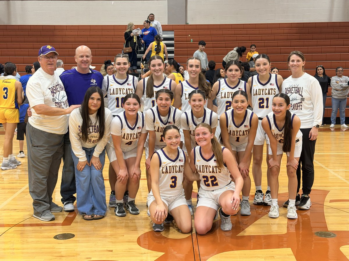 ‼️GAMEDAY‼️

🚨Area Round Playoff Info🚨

🏀Skidmore-Tynan LadyCats🏀

🆚  Mason

⏰ 6:30

🚪 Doors open at 6:00

📅 Thursday, February 19

📍Hondo High School

GOOD