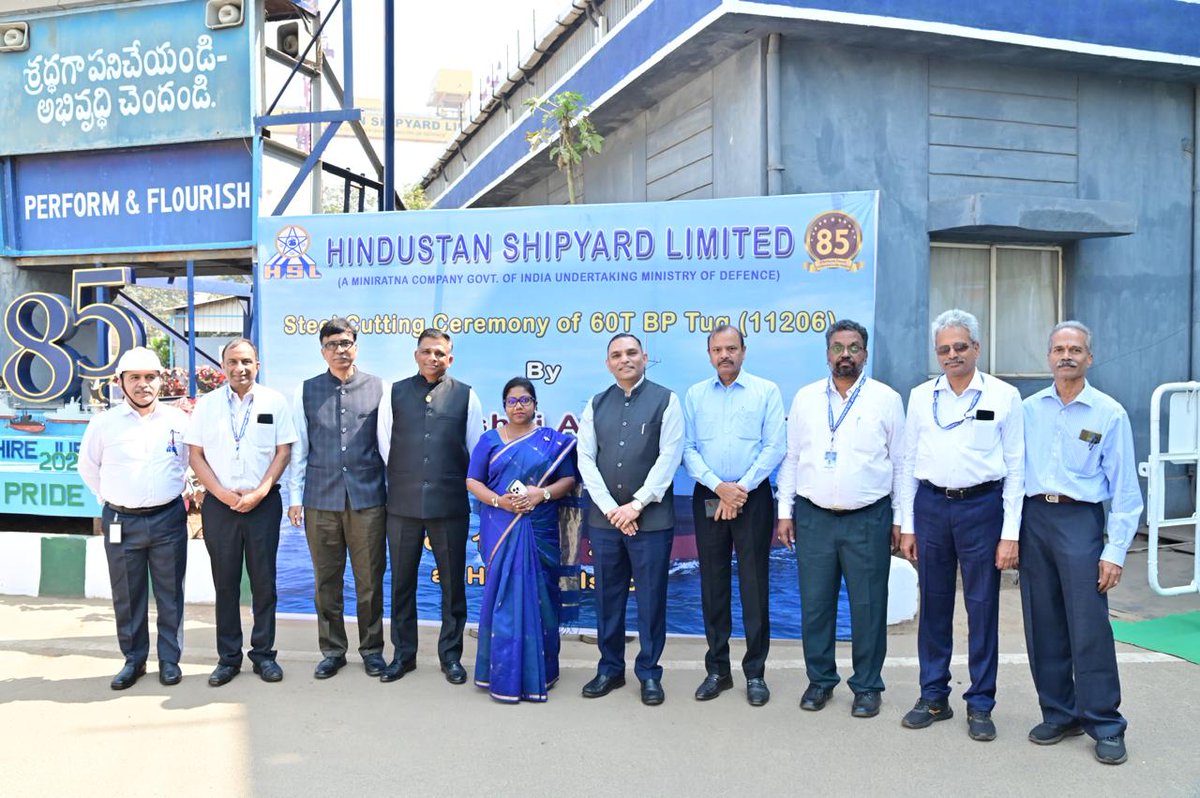 Chairman, Hindustan Shipyard Limited tweet media