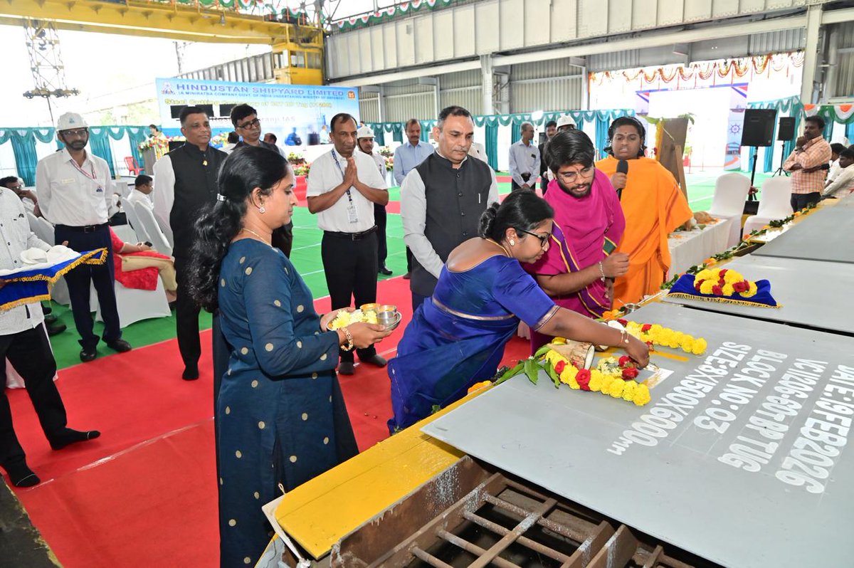 Chairman, Hindustan Shipyard Limited tweet media