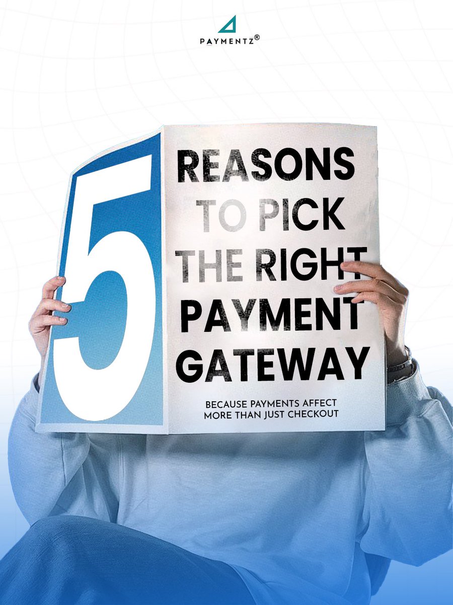 paymentz_'s tweet photo. Choosing the right payment gateway goes beyond checkout.​
​
Reliability, settlement speed, pricing transparency, security, and support all play a role in keeping payments smooth and businesses running without friction. ⚡ https://t.co/l0XX5VVYQQ